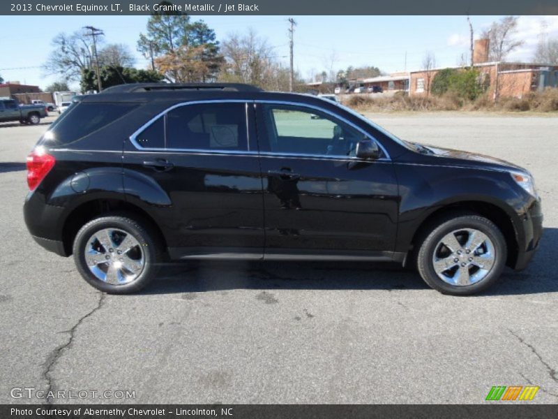 Black Granite Metallic / Jet Black 2013 Chevrolet Equinox LT