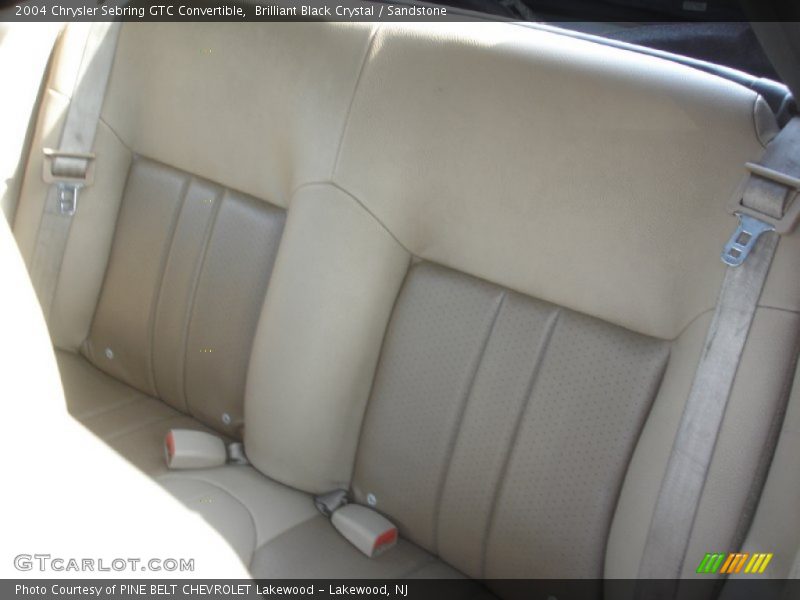 Brilliant Black Crystal / Sandstone 2004 Chrysler Sebring GTC Convertible