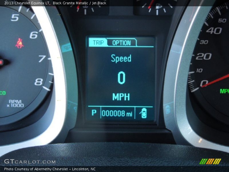 Black Granite Metallic / Jet Black 2013 Chevrolet Equinox LT