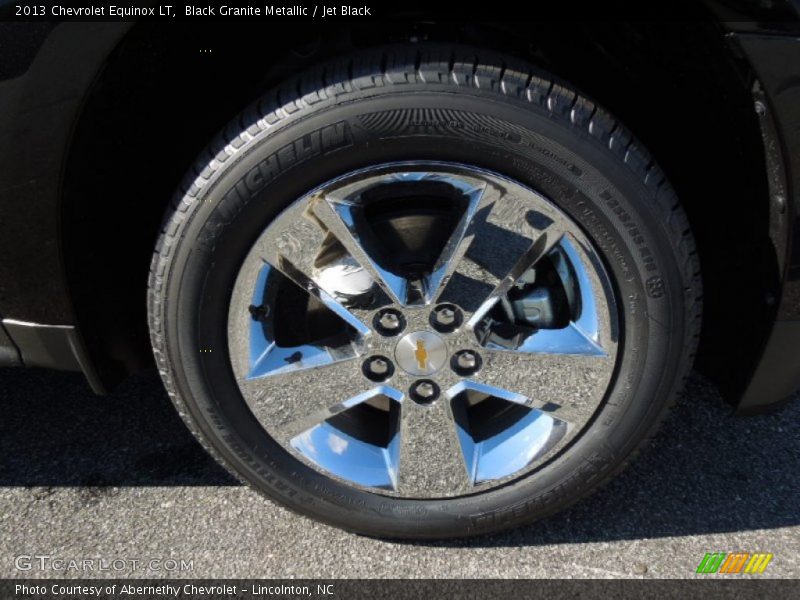 Black Granite Metallic / Jet Black 2013 Chevrolet Equinox LT