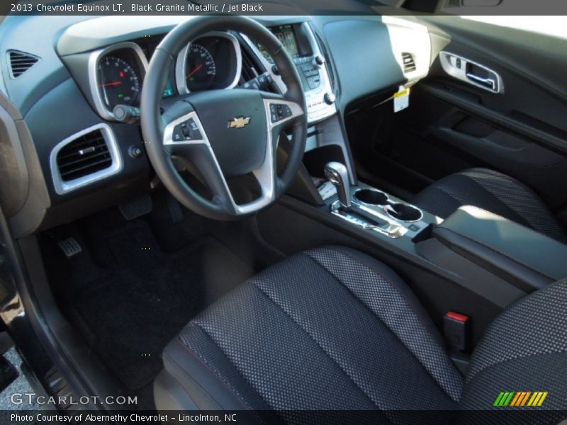 Black Granite Metallic / Jet Black 2013 Chevrolet Equinox LT