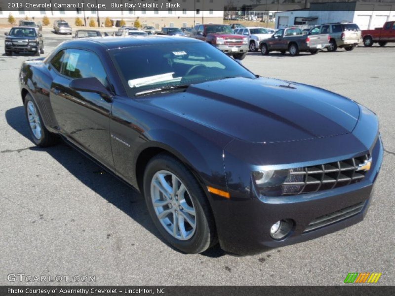 Blue Ray Metallic / Black 2013 Chevrolet Camaro LT Coupe