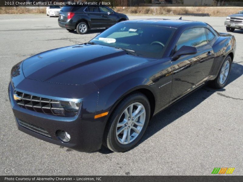 Blue Ray Metallic / Black 2013 Chevrolet Camaro LT Coupe