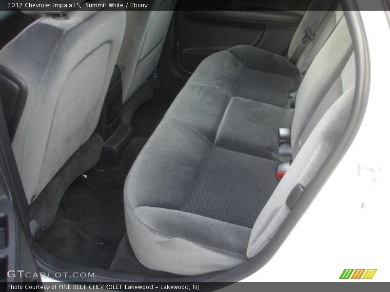 Summit White / Ebony 2012 Chevrolet Impala LS