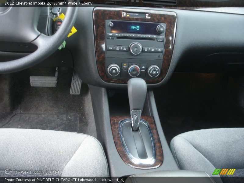Summit White / Ebony 2012 Chevrolet Impala LS