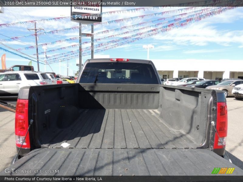 Steel Gray Metallic / Ebony 2010 GMC Sierra 2500HD SLE Crew Cab 4x4