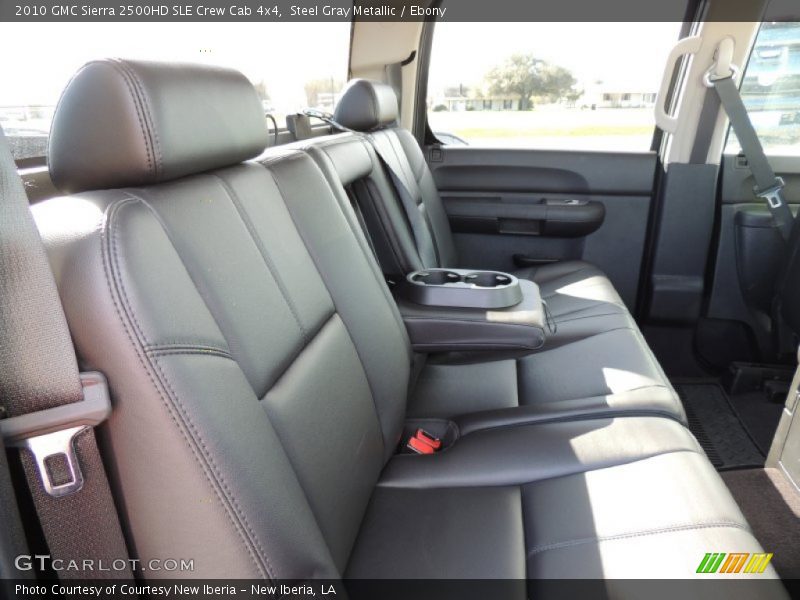 Steel Gray Metallic / Ebony 2010 GMC Sierra 2500HD SLE Crew Cab 4x4
