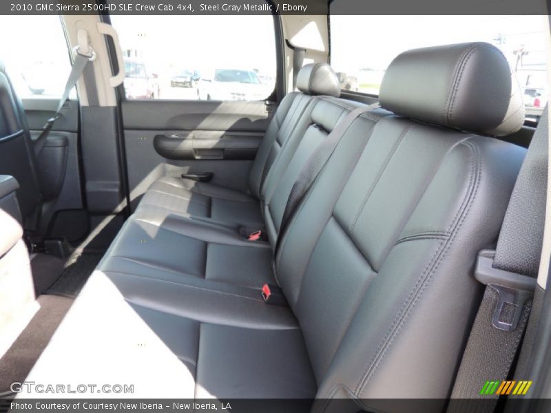Steel Gray Metallic / Ebony 2010 GMC Sierra 2500HD SLE Crew Cab 4x4