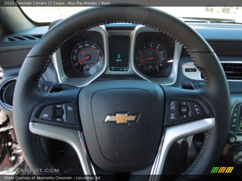 Blue Ray Metallic / Black 2013 Chevrolet Camaro LT Coupe