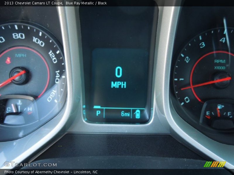 Blue Ray Metallic / Black 2013 Chevrolet Camaro LT Coupe