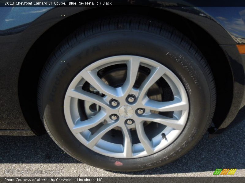 Blue Ray Metallic / Black 2013 Chevrolet Camaro LT Coupe