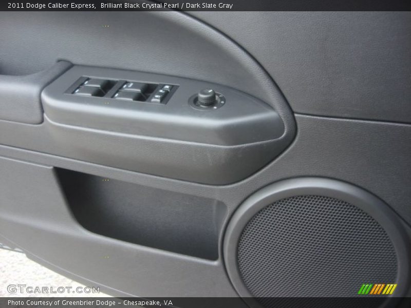Brilliant Black Crystal Pearl / Dark Slate Gray 2011 Dodge Caliber Express