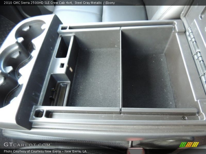 Steel Gray Metallic / Ebony 2010 GMC Sierra 2500HD SLE Crew Cab 4x4
