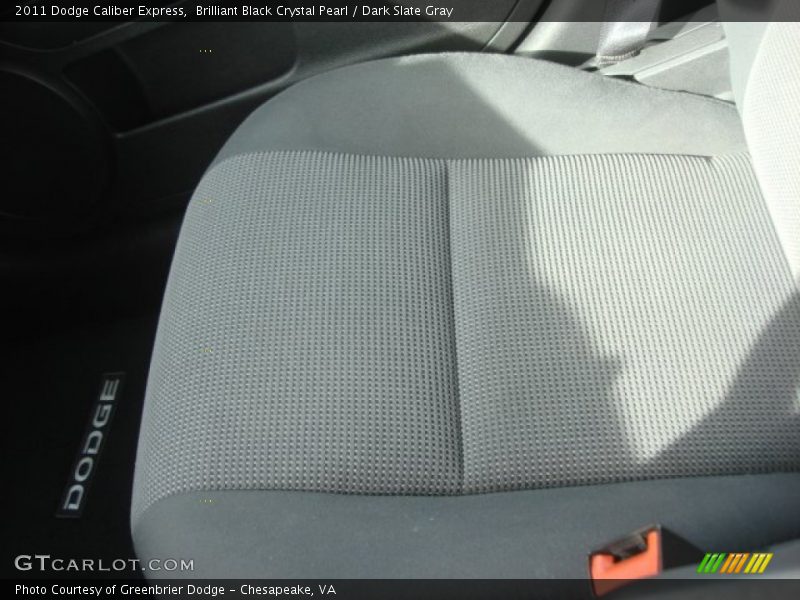 Brilliant Black Crystal Pearl / Dark Slate Gray 2011 Dodge Caliber Express