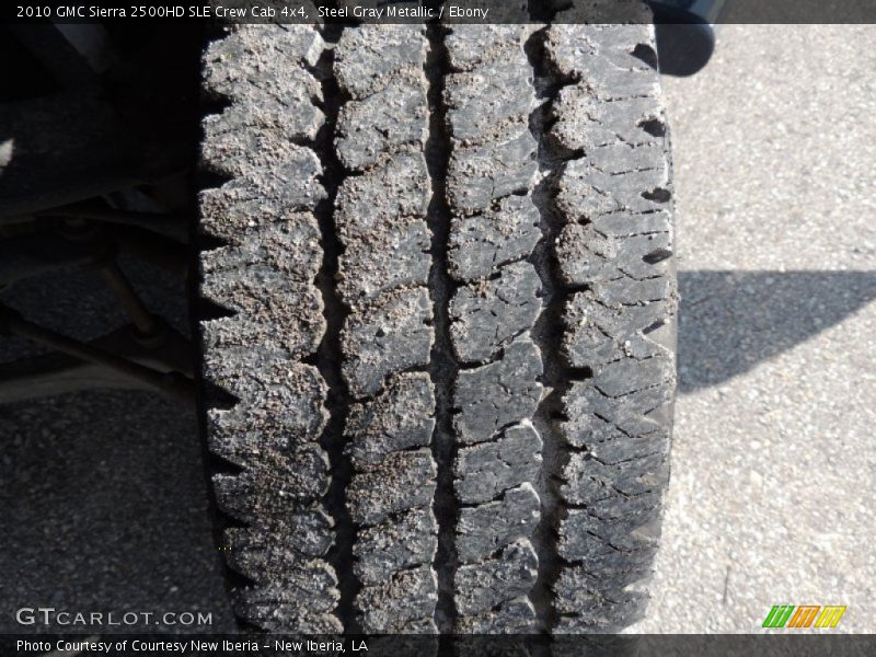 Steel Gray Metallic / Ebony 2010 GMC Sierra 2500HD SLE Crew Cab 4x4