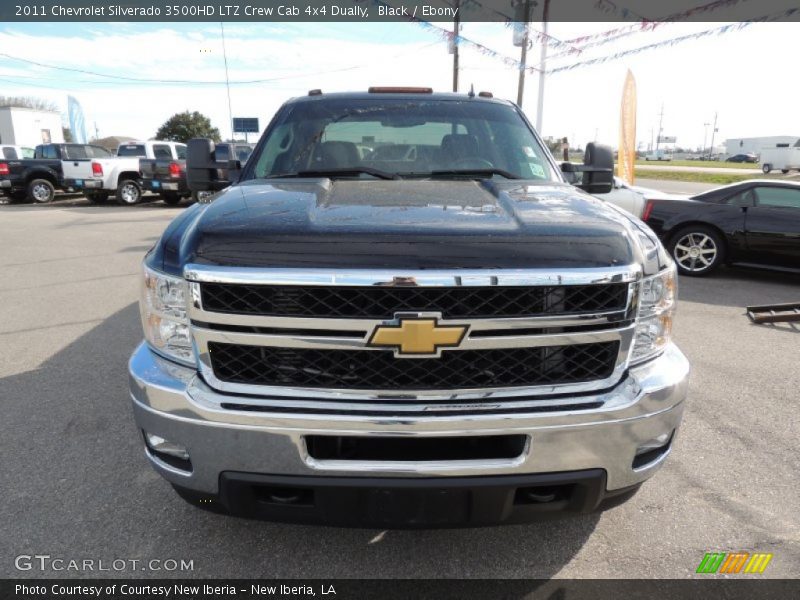 Black / Ebony 2011 Chevrolet Silverado 3500HD LTZ Crew Cab 4x4 Dually