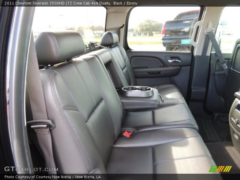 Black / Ebony 2011 Chevrolet Silverado 3500HD LTZ Crew Cab 4x4 Dually