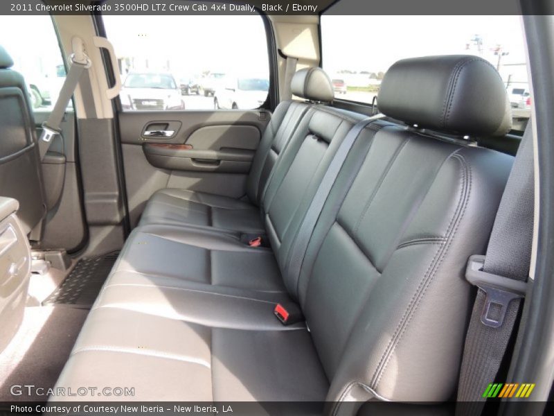 Black / Ebony 2011 Chevrolet Silverado 3500HD LTZ Crew Cab 4x4 Dually