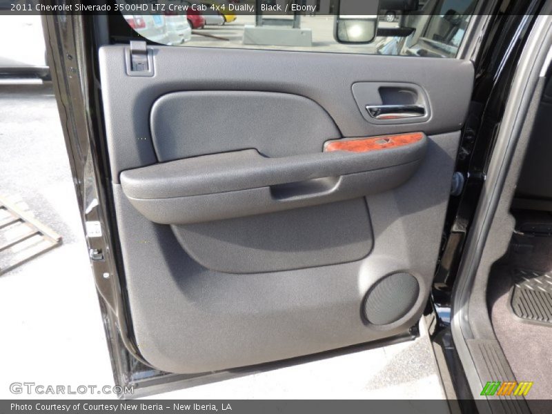 Black / Ebony 2011 Chevrolet Silverado 3500HD LTZ Crew Cab 4x4 Dually