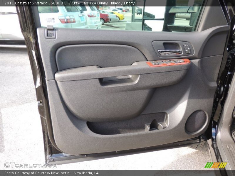 Black / Ebony 2011 Chevrolet Silverado 3500HD LTZ Crew Cab 4x4 Dually