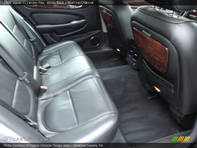 Rear Seat of 2009 XJ Vanden Plas