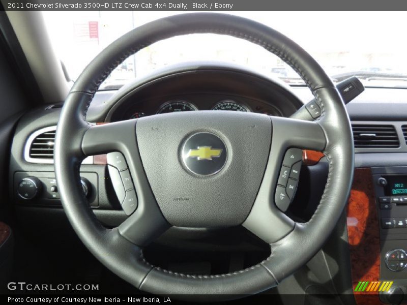  2011 Silverado 3500HD LTZ Crew Cab 4x4 Dually Steering Wheel
