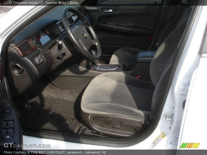 Summit White / Ebony 2012 Chevrolet Impala LT