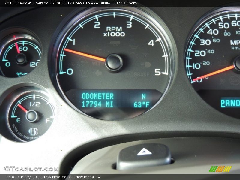 Black / Ebony 2011 Chevrolet Silverado 3500HD LTZ Crew Cab 4x4 Dually
