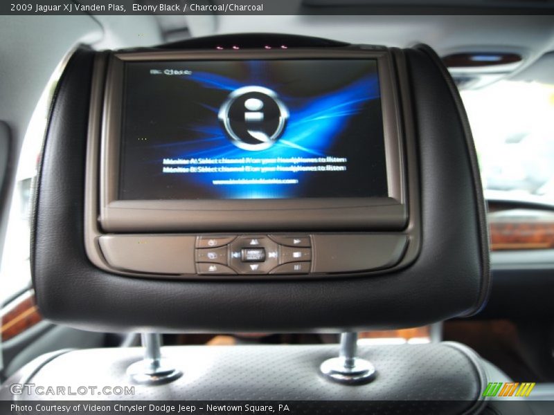 Ebony Black / Charcoal/Charcoal 2009 Jaguar XJ Vanden Plas