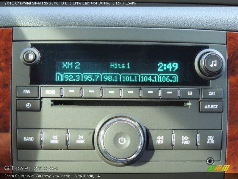 Audio System of 2011 Silverado 3500HD LTZ Crew Cab 4x4 Dually