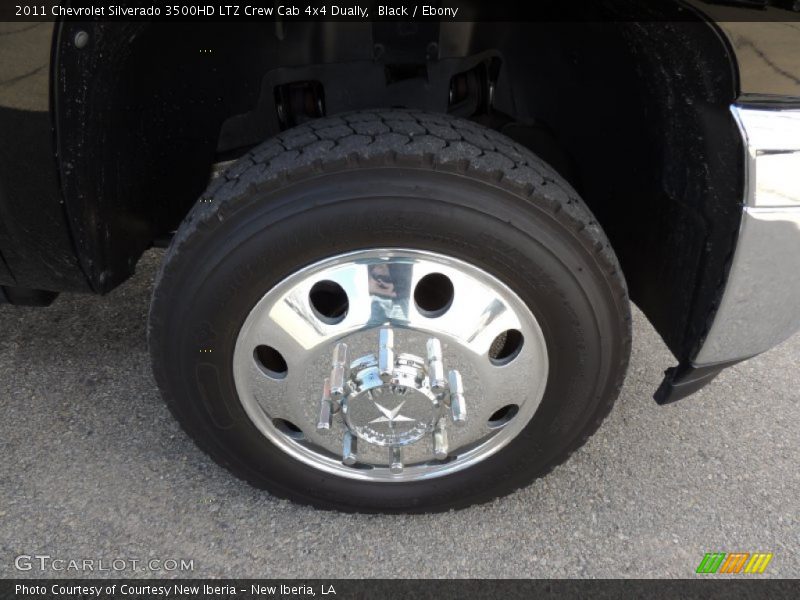 Black / Ebony 2011 Chevrolet Silverado 3500HD LTZ Crew Cab 4x4 Dually
