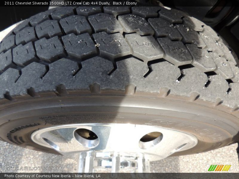 Black / Ebony 2011 Chevrolet Silverado 3500HD LTZ Crew Cab 4x4 Dually