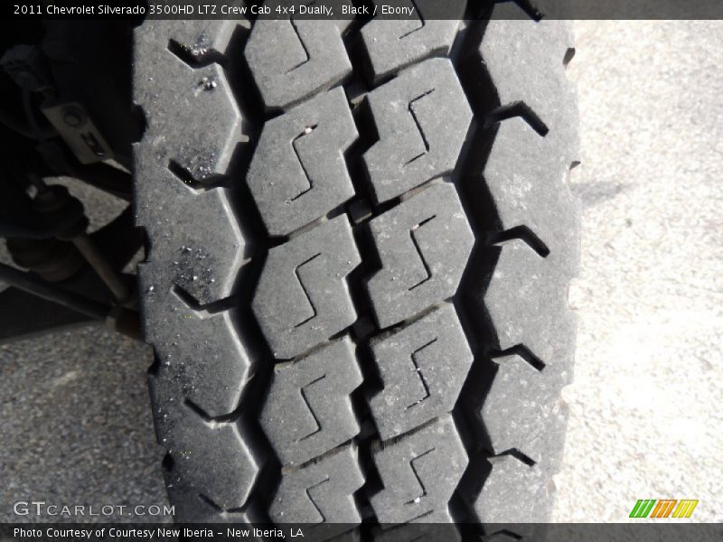 Black / Ebony 2011 Chevrolet Silverado 3500HD LTZ Crew Cab 4x4 Dually