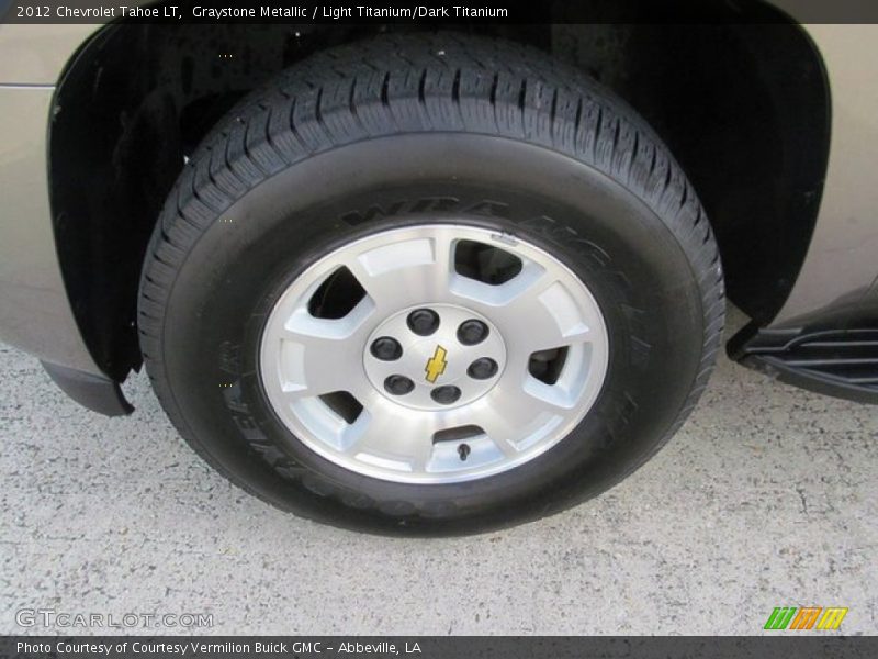Graystone Metallic / Light Titanium/Dark Titanium 2012 Chevrolet Tahoe LT