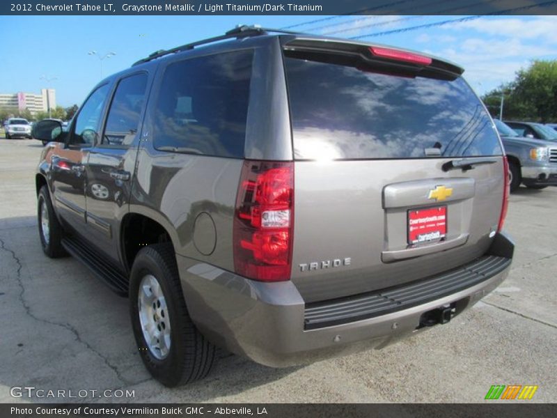 Graystone Metallic / Light Titanium/Dark Titanium 2012 Chevrolet Tahoe LT