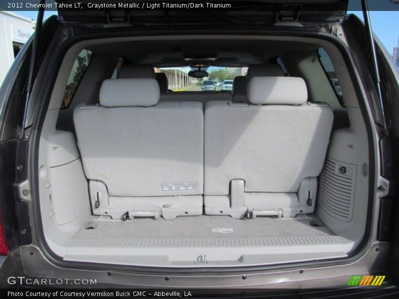 Graystone Metallic / Light Titanium/Dark Titanium 2012 Chevrolet Tahoe LT