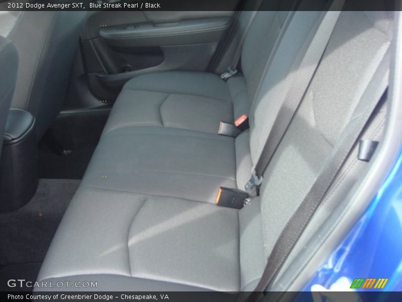 Blue Streak Pearl / Black 2012 Dodge Avenger SXT