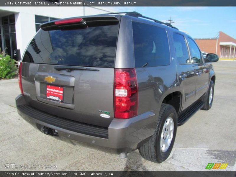 Graystone Metallic / Light Titanium/Dark Titanium 2012 Chevrolet Tahoe LT