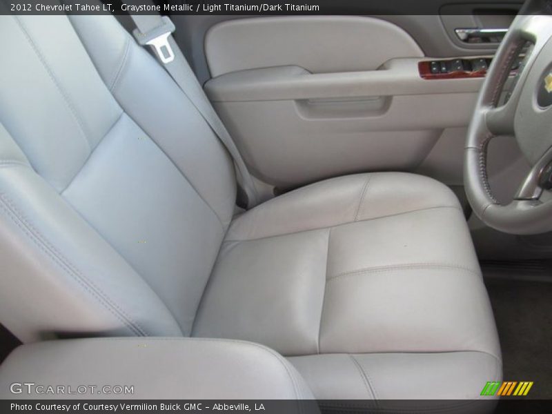 Graystone Metallic / Light Titanium/Dark Titanium 2012 Chevrolet Tahoe LT