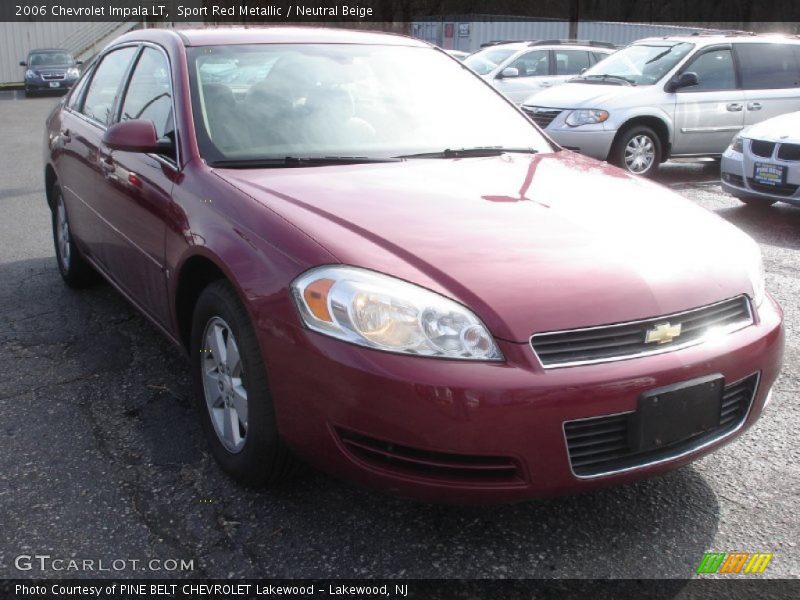 Sport Red Metallic / Neutral Beige 2006 Chevrolet Impala LT