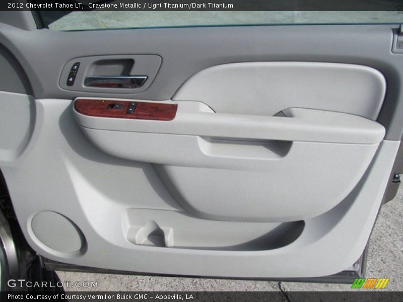 Graystone Metallic / Light Titanium/Dark Titanium 2012 Chevrolet Tahoe LT
