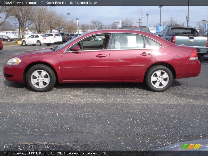 Sport Red Metallic / Neutral Beige 2006 Chevrolet Impala LT