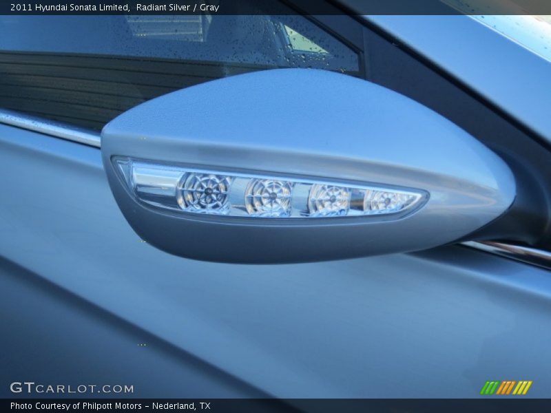 Radiant Silver / Gray 2011 Hyundai Sonata Limited