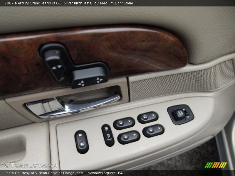 Silver Birch Metallic / Medium Light Stone 2007 Mercury Grand Marquis GS