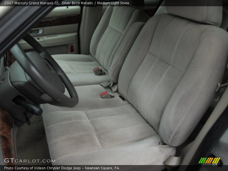Silver Birch Metallic / Medium Light Stone 2007 Mercury Grand Marquis GS