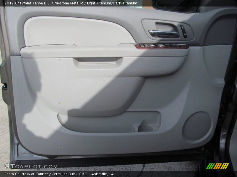 Graystone Metallic / Light Titanium/Dark Titanium 2012 Chevrolet Tahoe LT