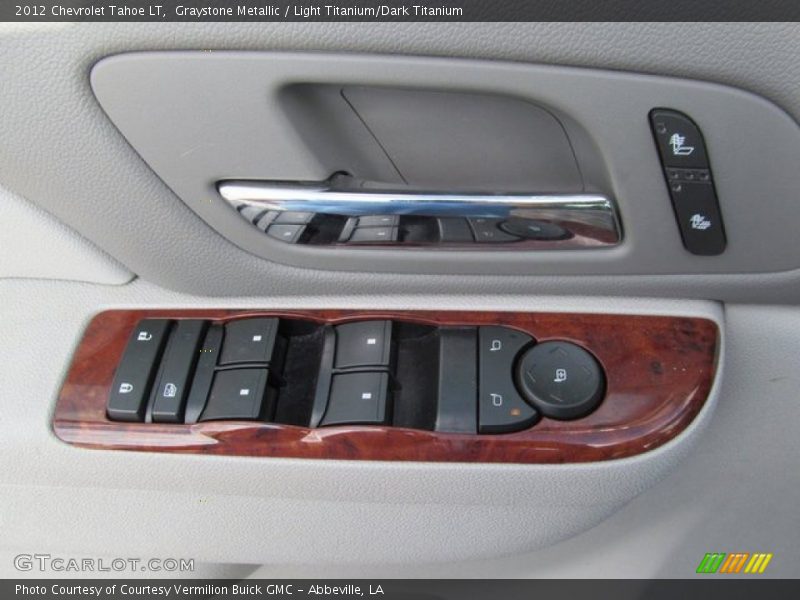 Graystone Metallic / Light Titanium/Dark Titanium 2012 Chevrolet Tahoe LT