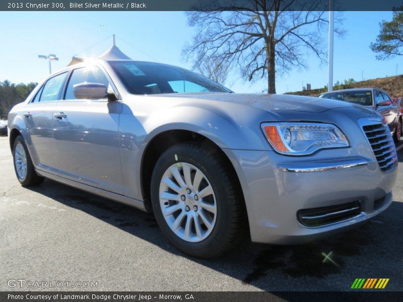 Billet Silver Metallic / Black 2013 Chrysler 300