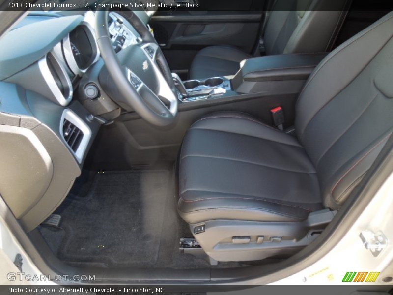 Champagne Silver Metallic / Jet Black 2013 Chevrolet Equinox LTZ