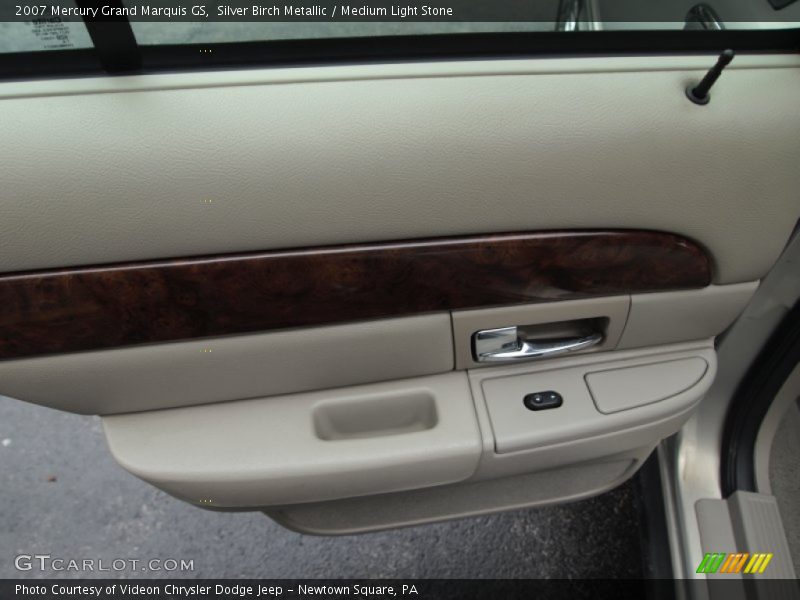 Silver Birch Metallic / Medium Light Stone 2007 Mercury Grand Marquis GS